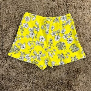 Gianni Bini Yellow Floral Women’s Shorts
